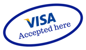 Visa accepted here
