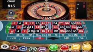 Roulette Wheel Layout